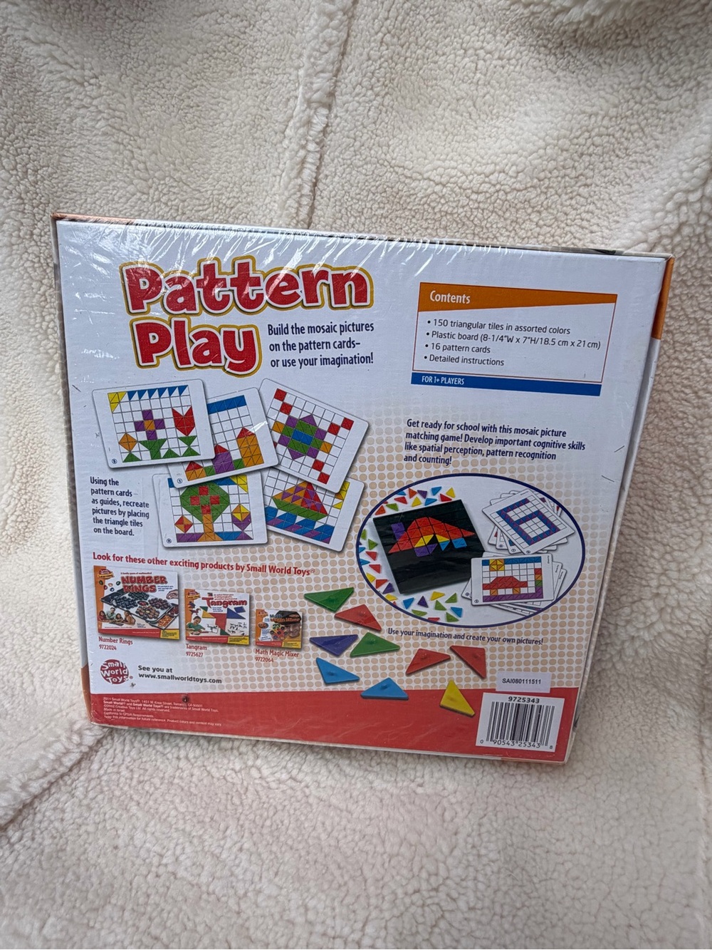 Pattern Play Visual Perception Game NEW! - Picture 2 of 6